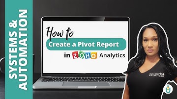 How to Create a Pivot Report in Zoho Analytics
