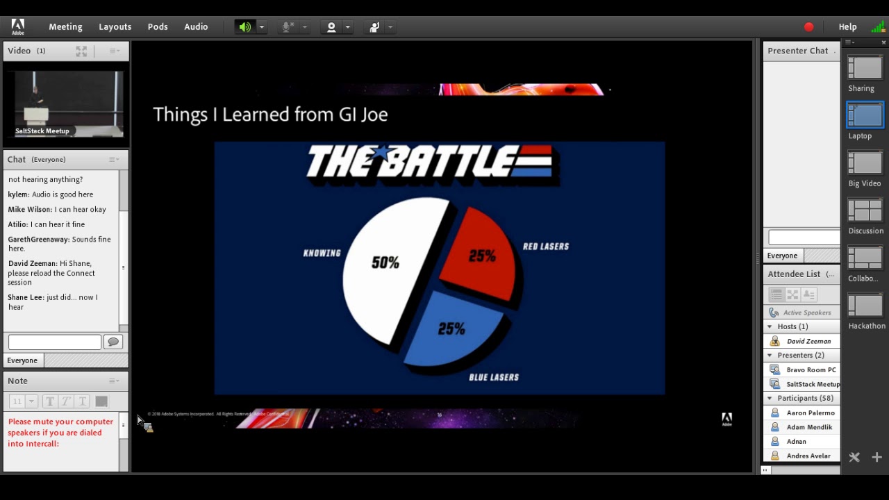SLC SaltStack Meetup (2018-02-01) - Detecting Security Meltdowns with Hubble and SaltStack