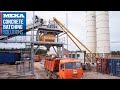 Meka k 140 stationary concrete batching plant