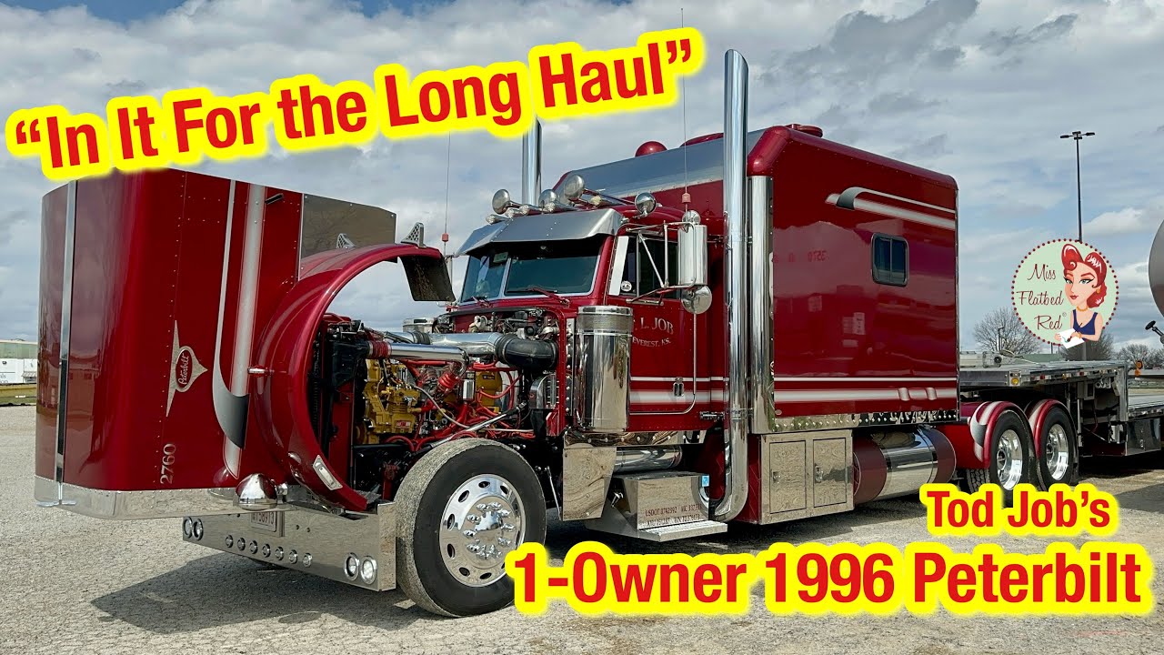 1-Owner Custom 1996 Peterbilt: Tod Job's 379 Truck Tour
