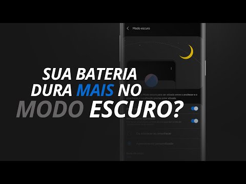 Vídeo: O tema escuro reduz o cansaço visual?