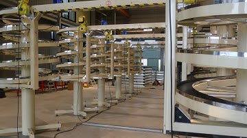 NEXUS Spiral Buffer Conveyor - Soap Cooling