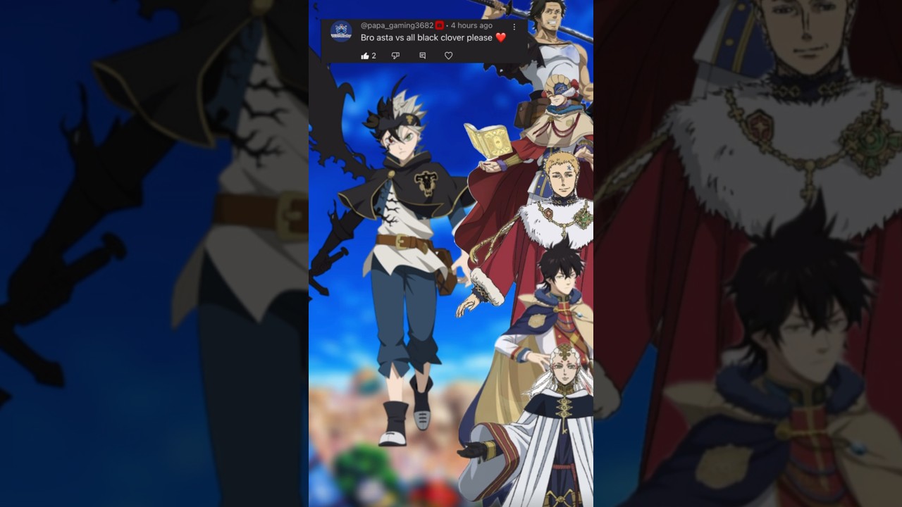 ASTA VS ALL BLACK CLOVER SQUADS🥶