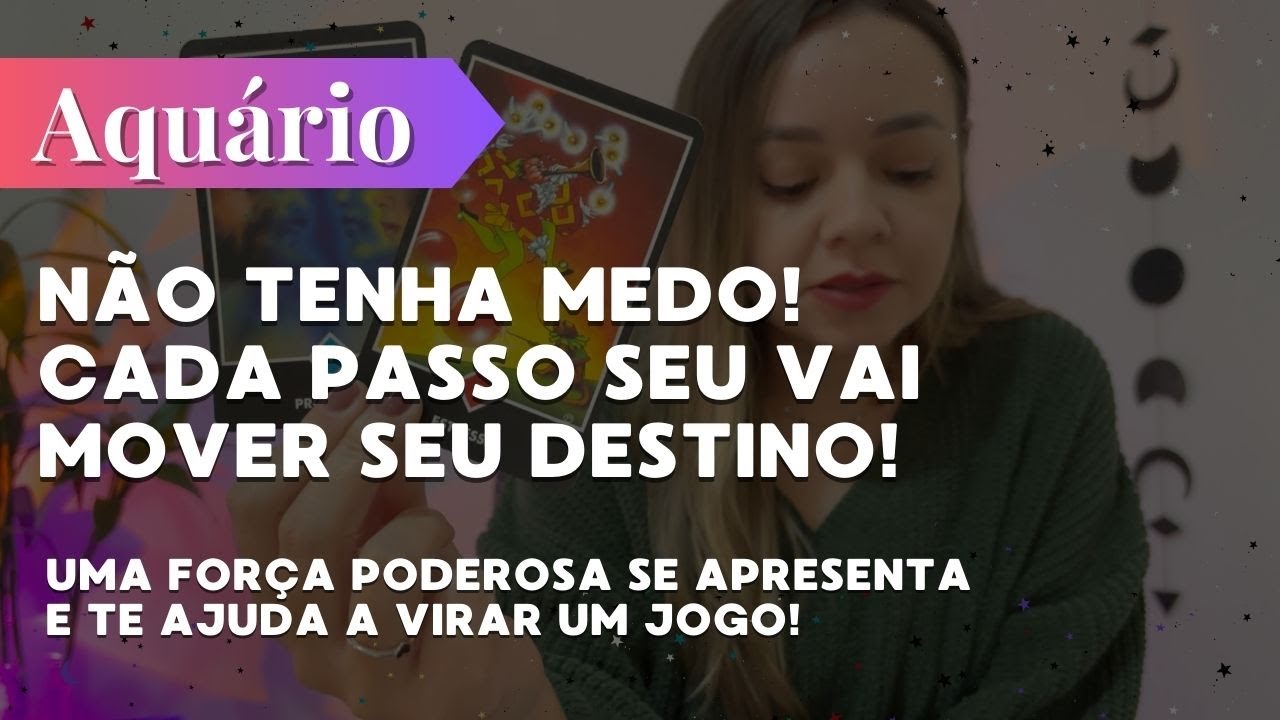 AQUÁRIO✨UMA FORÇA PODEROSA SE APRESENTA PRA TE AJUDAR NUMA REVIRAVOLTA🤯NEM VC VAI ACREDITAR!