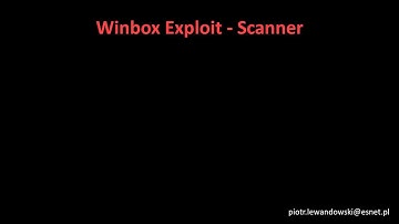 Winbox Exploit - Scanner