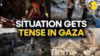 Israel-Palestine War: Residents flee homes as situation gets tense in Gaza | WION Originals