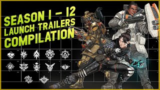 Apex Legends All Launch Trailers Season 1 to 12 | FULL HD