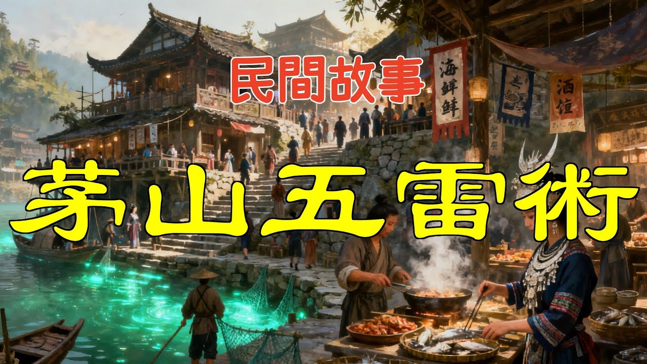 茅山五雷術_民間故事_講民間故事_傳統民間故事_地方民間故事_經典民間故事_民間傳說故事_聽民間故事_大海講民間故事