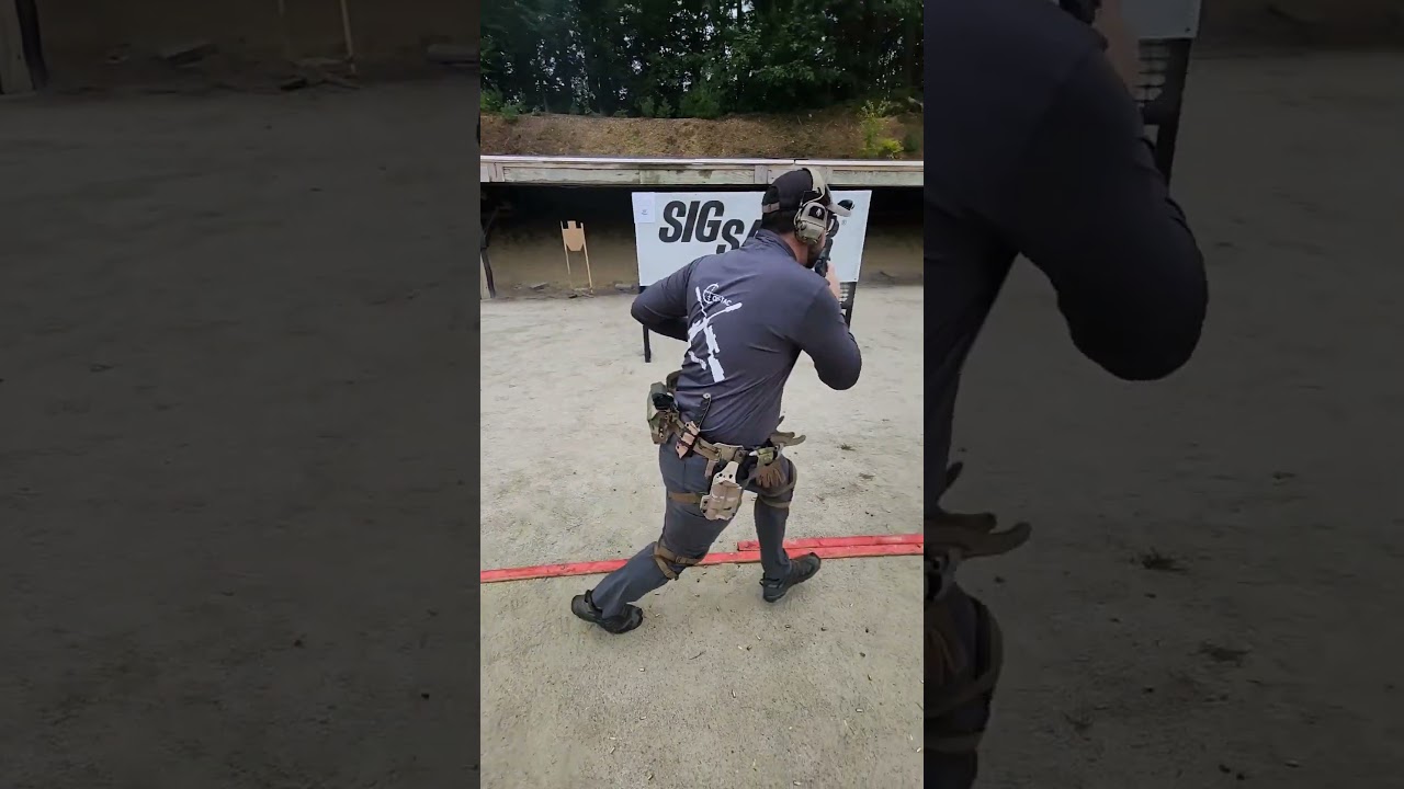 PCSL at Sig Sauer. Pistol Only Stage. Forgot to plus up and had to reload! 