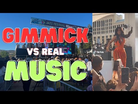 "gimmick Music Artist Cardi B Throws Mic. Dave Chappelle And Robert Glasper Put On A Great Show."
