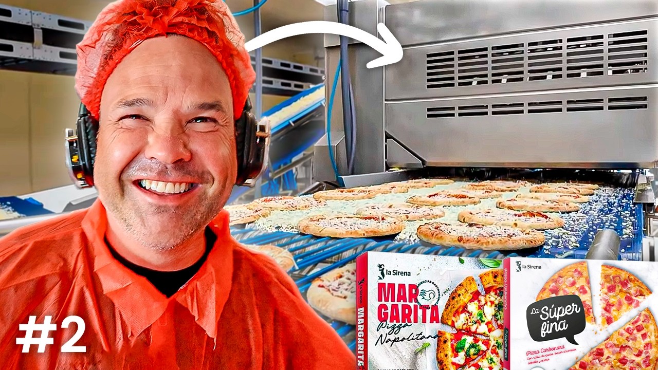 Así Se Hacen Pizzas en Una Empresa De +400.000.000€ (Fábrica)
