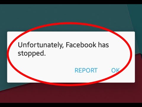 Fix Unfortunately Facebook has stopped working in Android|Tablets