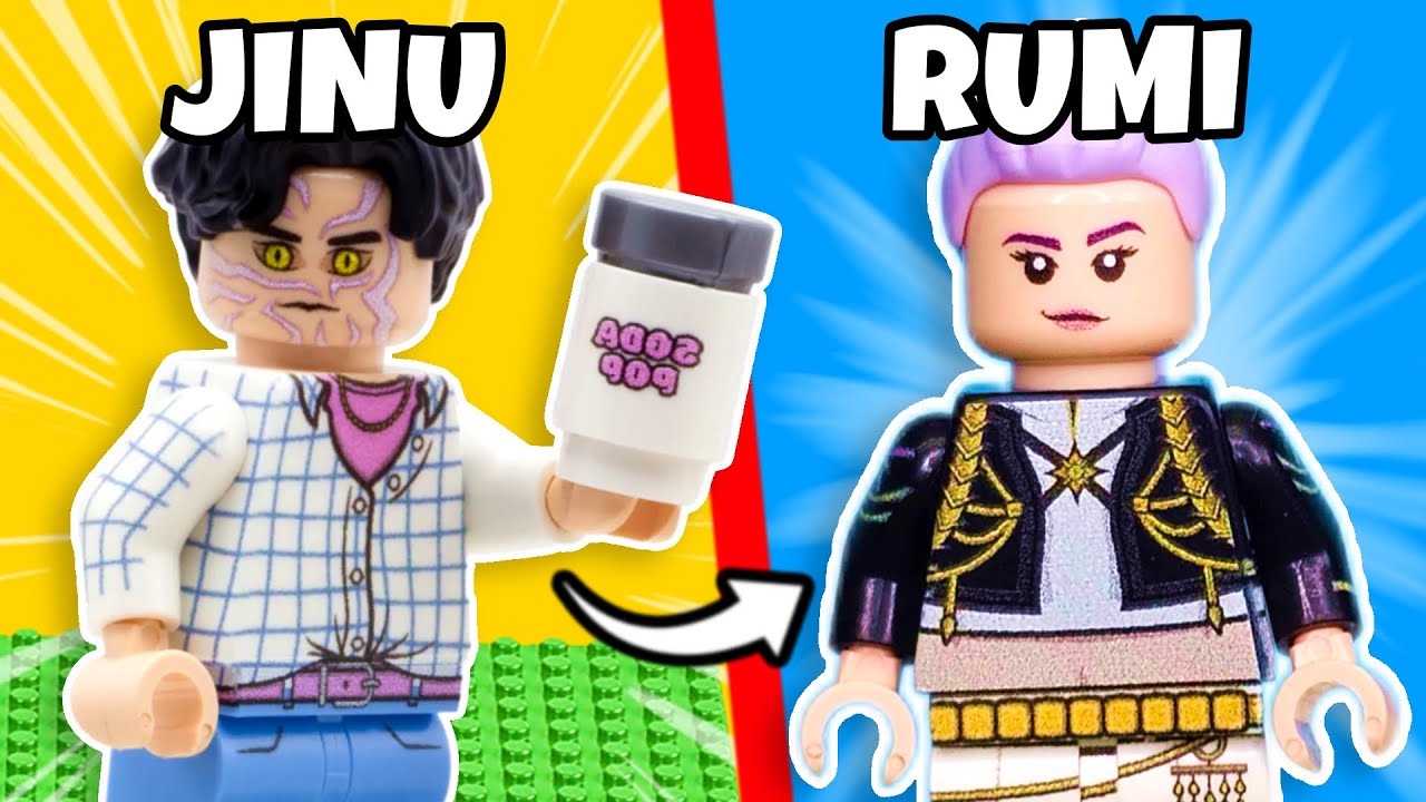 Распаковка поддельных LEGO KPOP ОХОТНИКОВ НА ДЕМОНОВ…