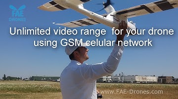 GSM 4G telemetry and video - unlimited range for your drone