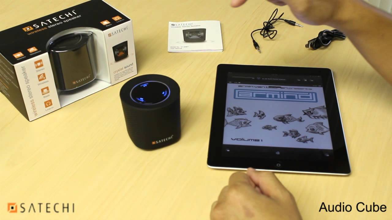 bluetooth music cube