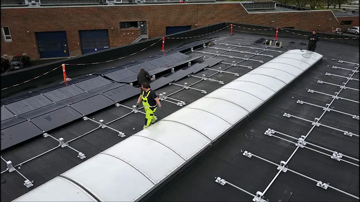 PV Montage Ernst Schweizer flat roof system