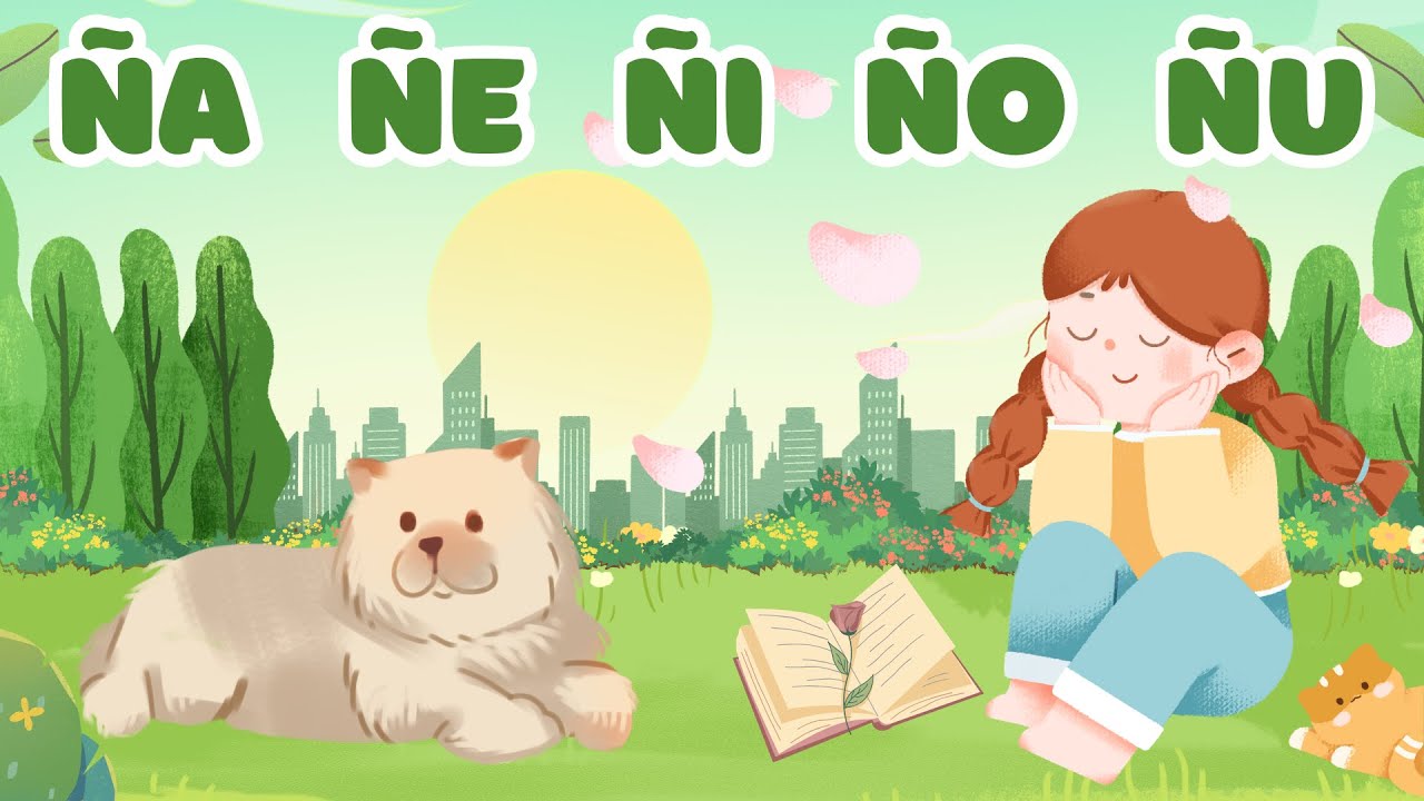 ÑA ÑE ÑI ÑO ÑU 🔤 APRENDE A LEER de forma divertida 👀 LECTURA, JUEGO Y CANCIÓN 🎶