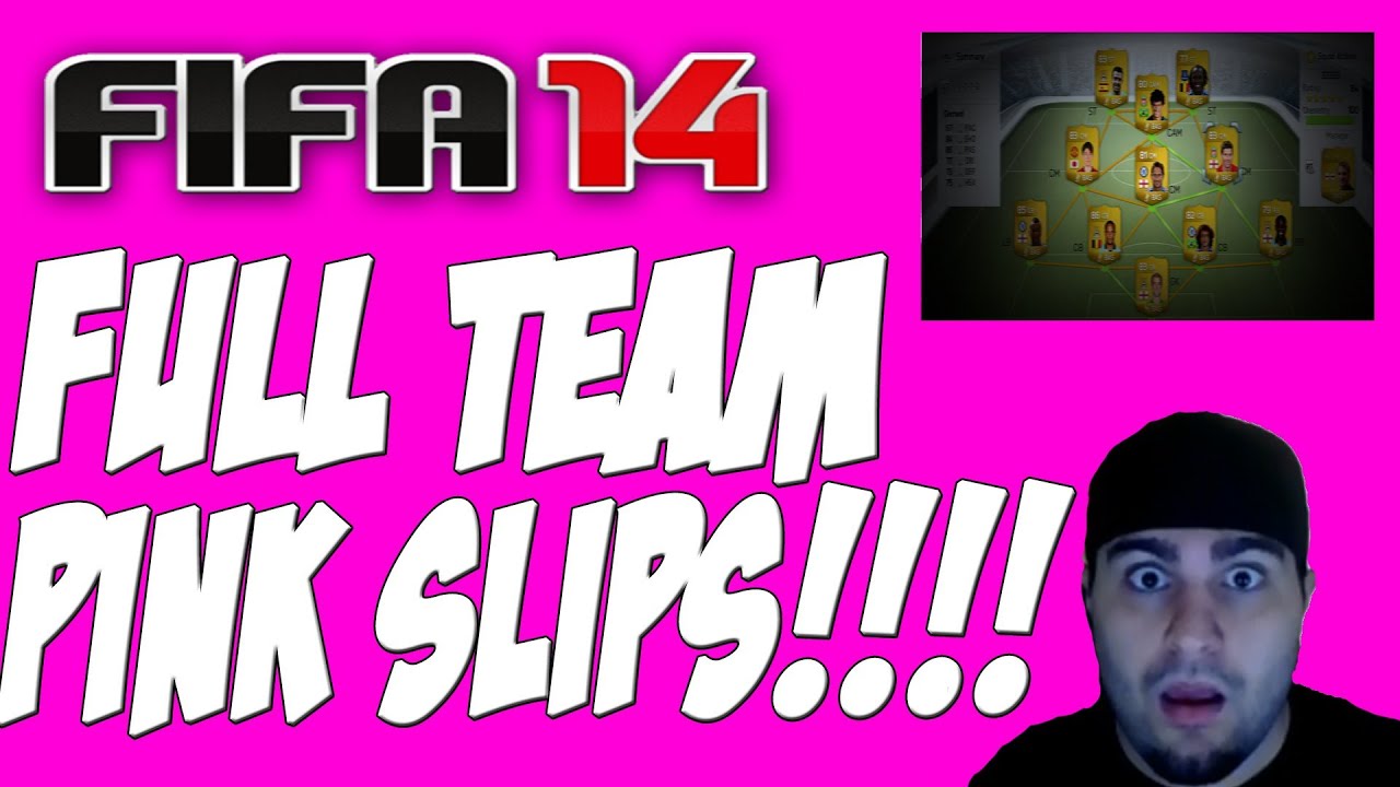 FULL TEAM!! PINK SLIPS!! - Fifa 14 Ultimate Team LIVE