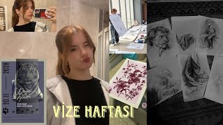 Vize Haftası Vlog Resim Bölümü