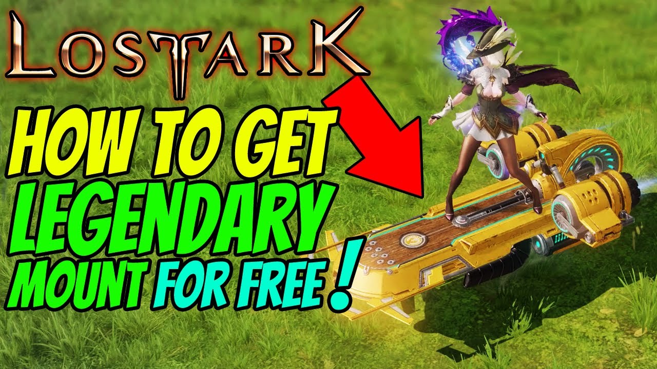 LOST ARK - How to get LEGENDARY MOUNT NEUGIER for FREE (Twitch Drop)