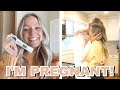 FINDING OUT I'M PREGNANT // telling my husband *super emotional*