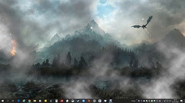 Skyrim Animated Wallpaper - Winter is coming