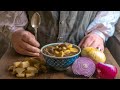 Winter survival food potato soup