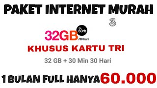 Paket tri murah 2019