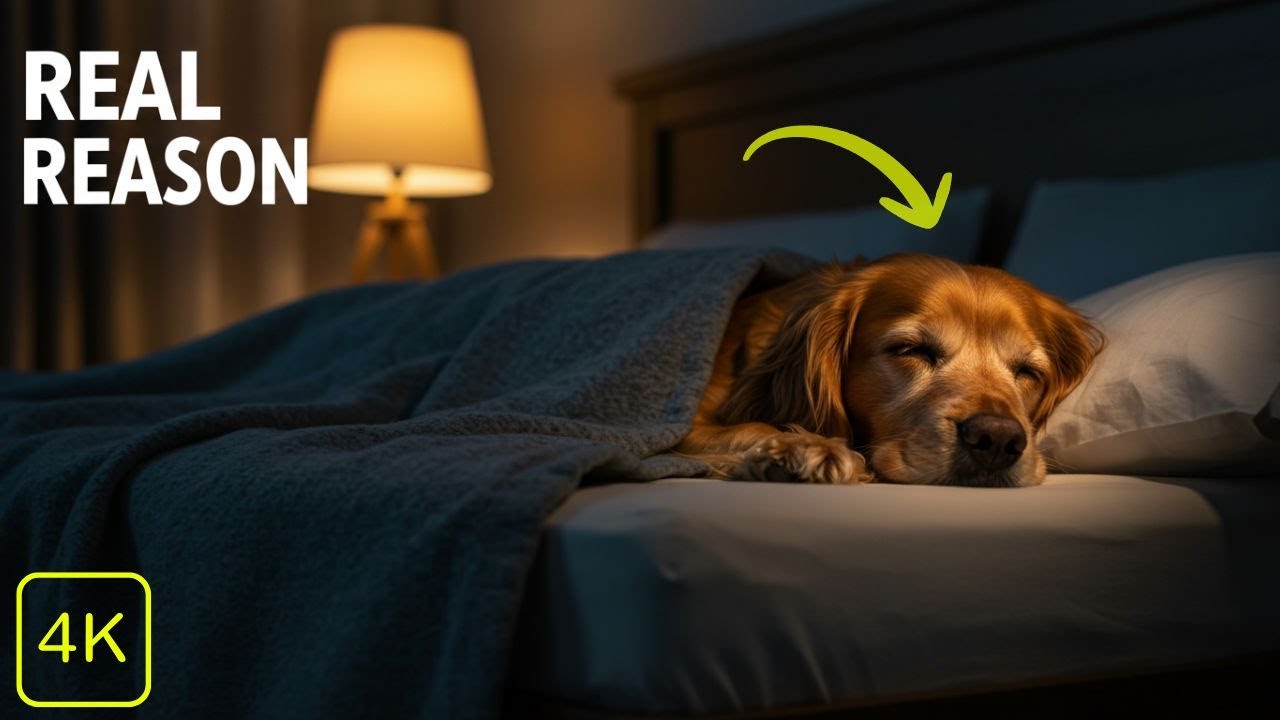 Why Your Dog Sleeps by Your Feet – Heartwarming Dog Behavior Explained