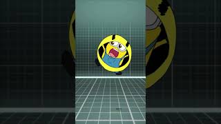 Pacman Playing With Minions 2D #Shorts