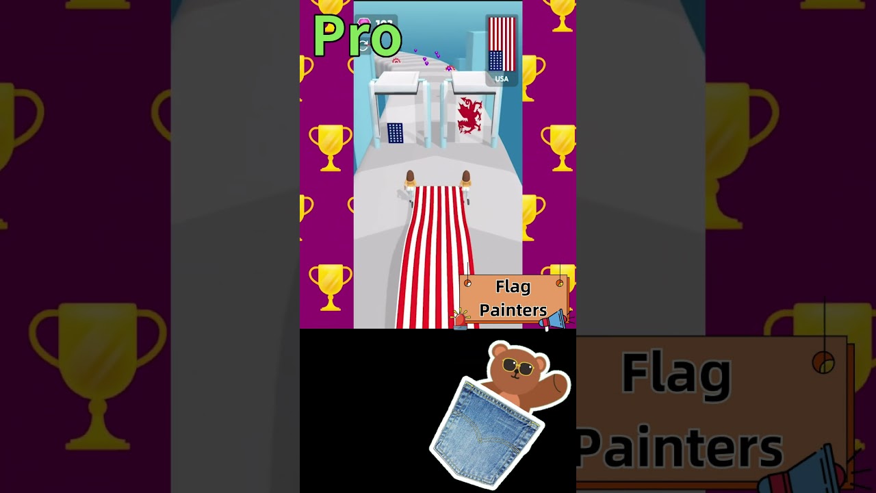 🤣NOOB vs PR💦 vs HACKER✅ - Flag Painters | 