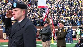 Eagle Staff Presentation Michigan Football v. Illinois, November 19, 2022