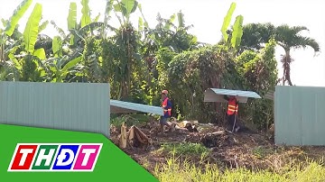 Di dời 67.000 tấn rác chắn cao tốc Cần Thơ - Cà Mau | THDT