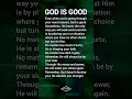 God is Good #viral #motivation #godisgood