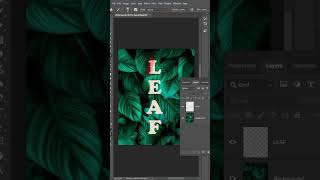 How To Create Quick Mask Text Effect In Adobe Photoshop!!#photo #photoeditingsoftware