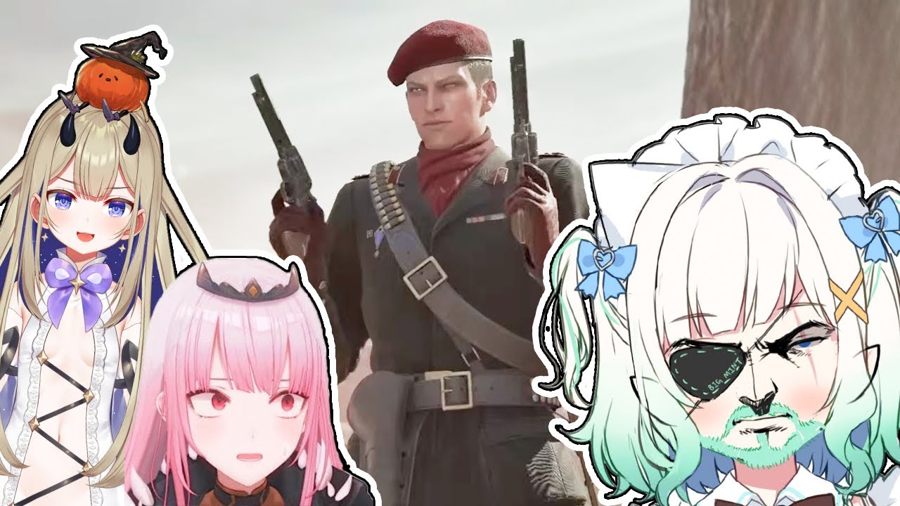 VTubers Reaction To Ocelot Gun Twirling Scene In MGS Delta: Snake Eater [ Metal Gear Solid Delta ]