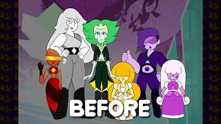 REDESIGNING MY OLD STEVEN UNIVERSE ART