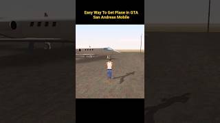 Easy Way To Get Plane in San Andreas Mobile Wihtout Cheats Code