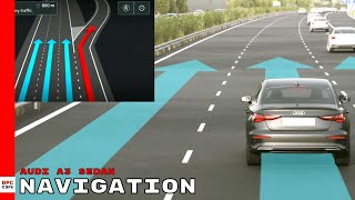 2021 Audi A3 Sedan Navigation With HD Traffic