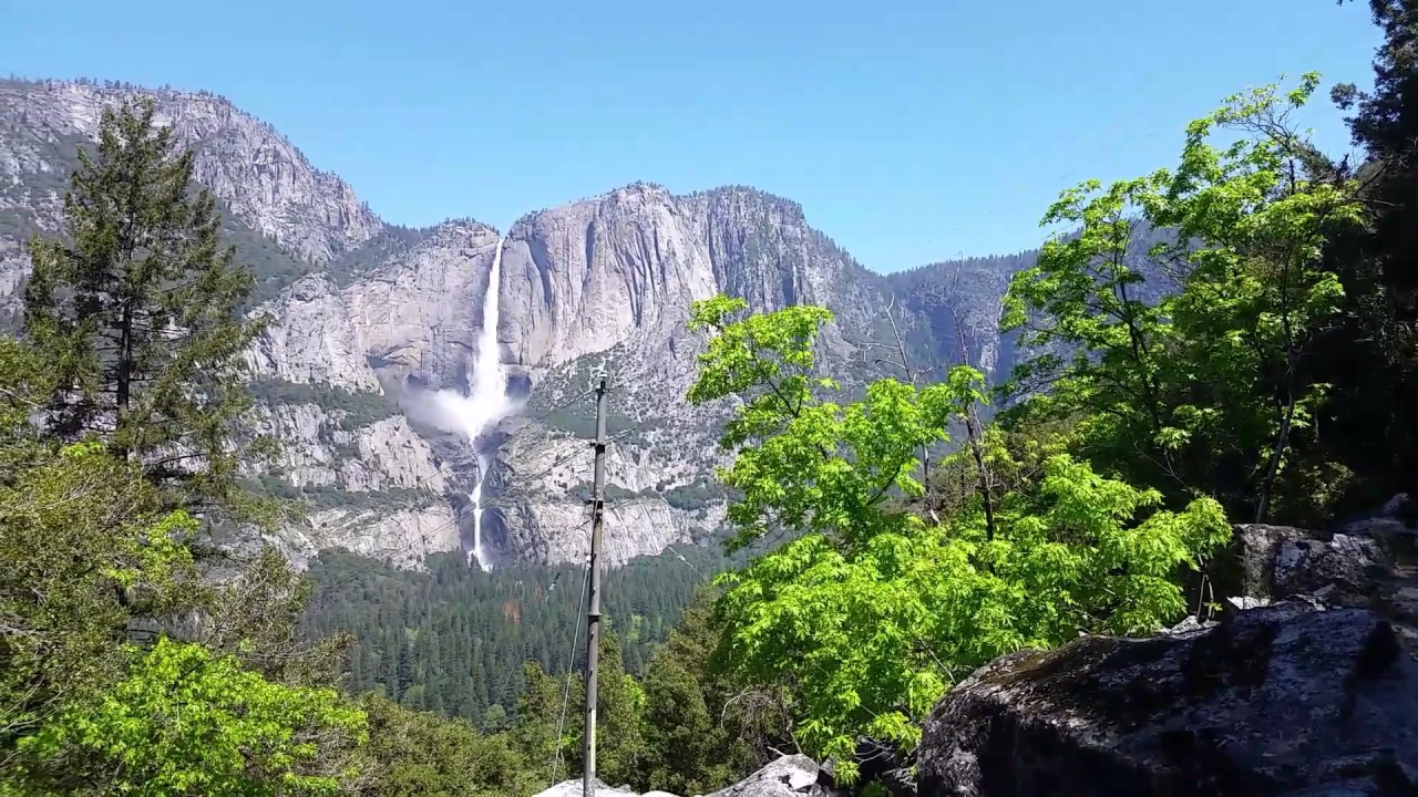 camera iphone 8 plus apk Amazing Views of Yosemite Waterfall from the Four Mile Hiking Trail, Yosemite National Park