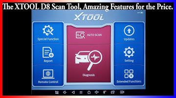 Unboxing the XTOOL D8 and Looking at all the Functions this Amazing Scan Tool has for under $700.