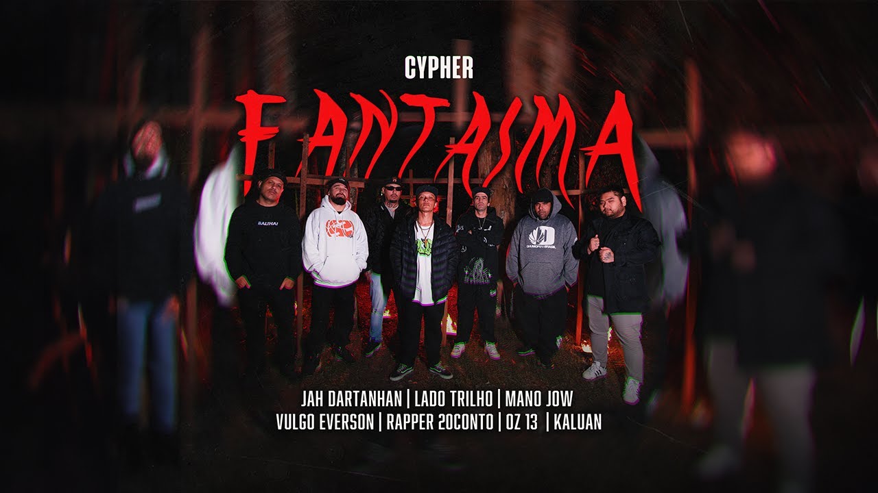 Cypher Fantasma 👻 Jah Dartanhan-Lado Trilho-Mano Jow-Vulgo Everson-Rapper 20Conto-OZ13-Kaluan