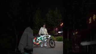 Night Rides &amp; Neon Vibes ✨🚲 | Future of Urban Travel