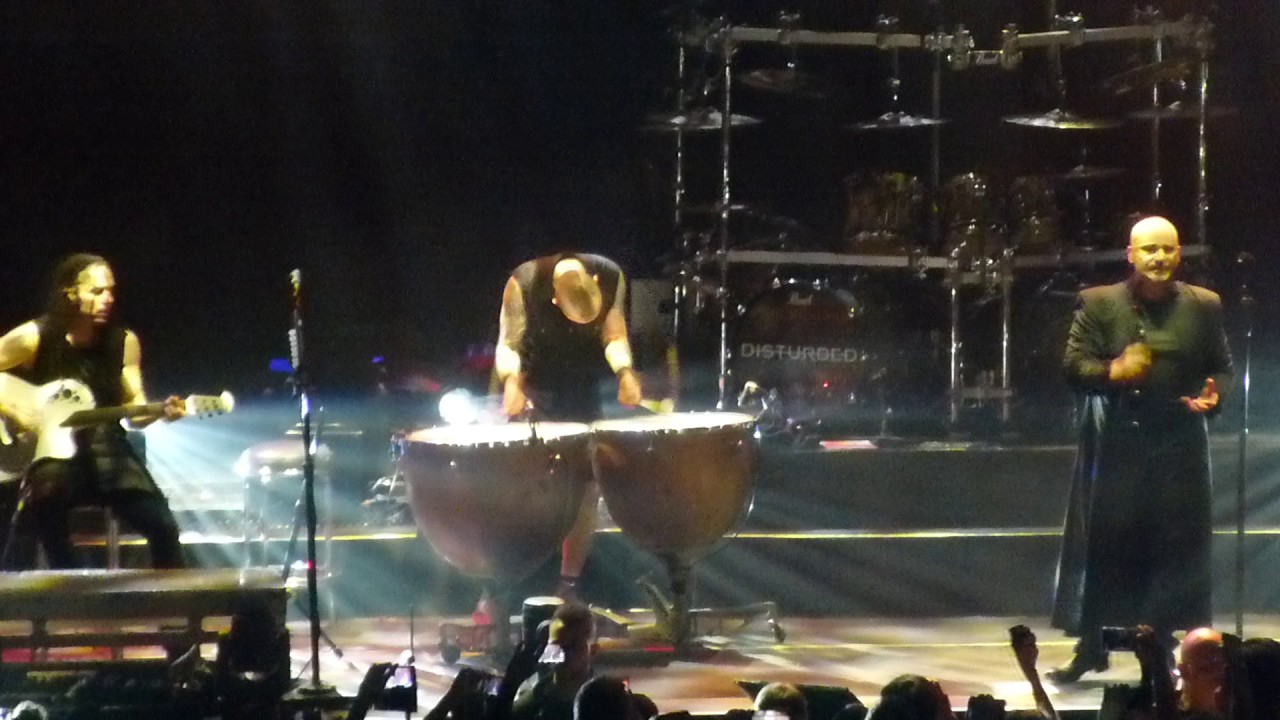 Disturbed - The Sound of Silence - live @ Halle 622, Zurich 26.2.2017