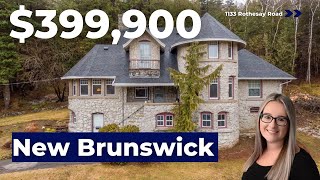 A *CASTLE* in Picturesque New Brunswick? | 1133 Rothesay Road, Saint John, NB, Canada