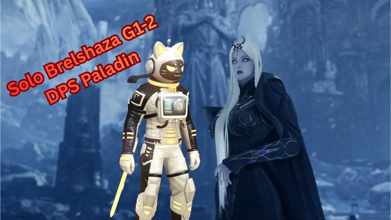 Brelshaza Kazeros Raid Gates 1-2 Solo Mode (Paladin)
