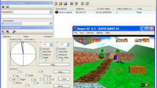 MHS - Memory watching/editing Super Mario 64 Tutorial
