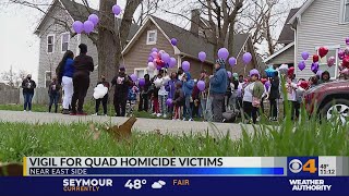 Vigil remembers victims of quadruple homicide