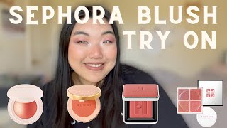 Trying On the Blushes I Got During the Sephora Sale