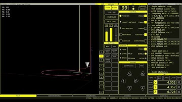 Moving/Ramp pierce via Linuxcnc using customised Plasmac component with QTPlasmac UI.